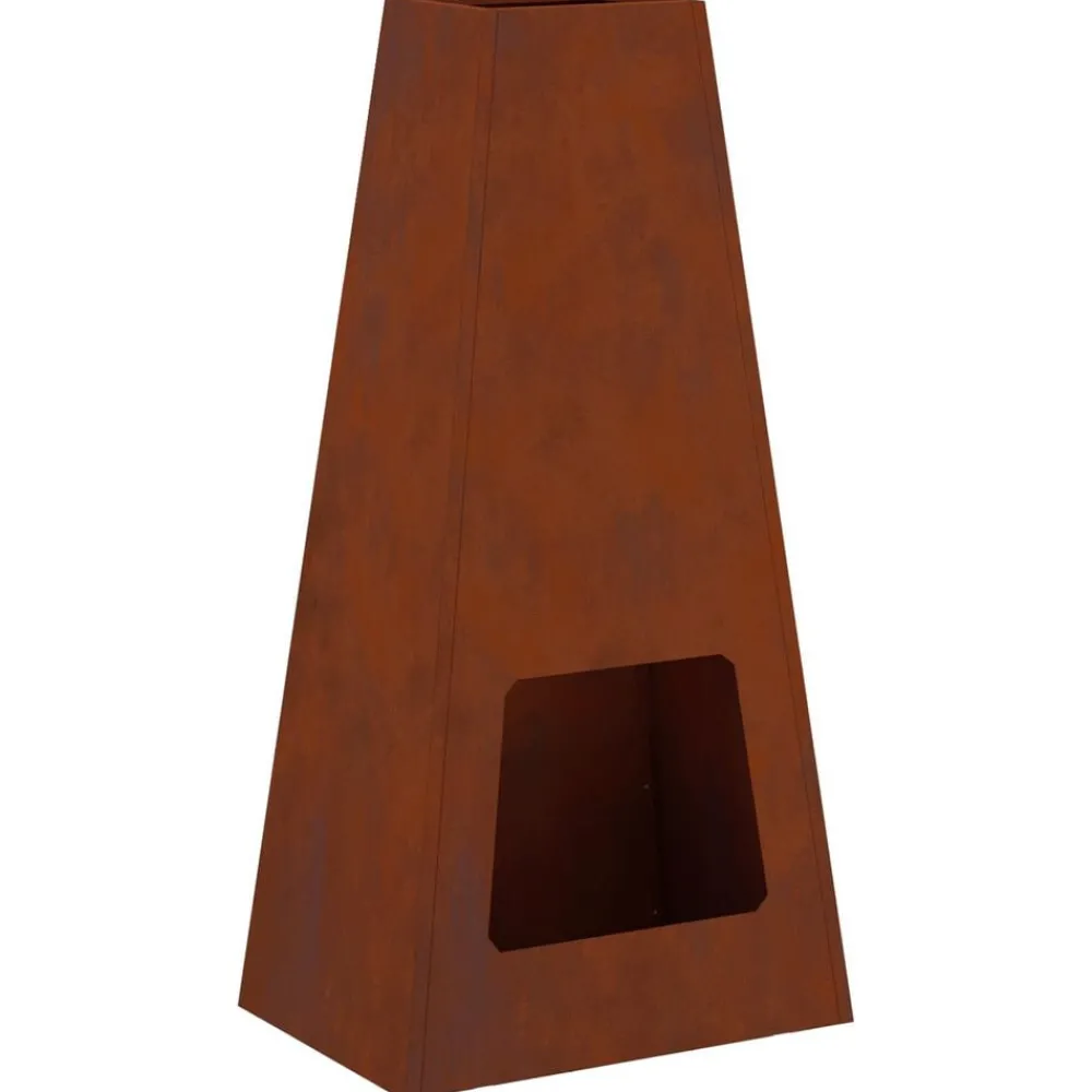 Vuurkorf Bruin 50 x 35 x 100 cm Cortenstaal>vidaXL Hot