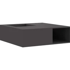 Haarden*vidaXL Vuurkorf Zwart 100 x 100 x 30 cm Staal Koudgewalst staal/zwart