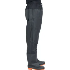 Buitensport*vidaXL Waadpak met laarzen maat 38 Zwart