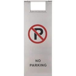 Waarschuwingsbord niet parkeren inklapbaar roestvrij staal>vidaXL New