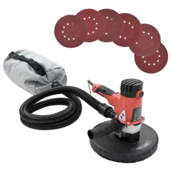 Gereedschap*vidaXL Wand- en plafondschuurmachine met afzuigfunctie 1200 W