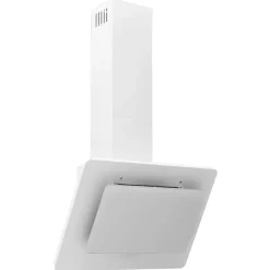 Keuken & Eetkamer*vidaXL Wandafzuigkap 60 cm roestvrij staal en gehard glas Wit