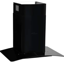 Keuken & Eetkamer*vidaXL Wandafzuigkap 756 m³/u 60 cm roestvrij staal zwart