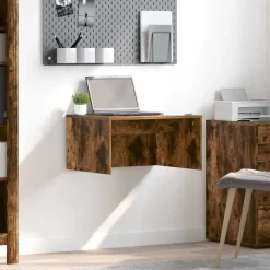 Wandbureau 60 x 45 x 30 cm Bewerkt hout>vidaXL Discount