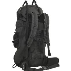 Bagage & Tassen*vidaXL Wandelrugzak 60 L oxford stof Zwart