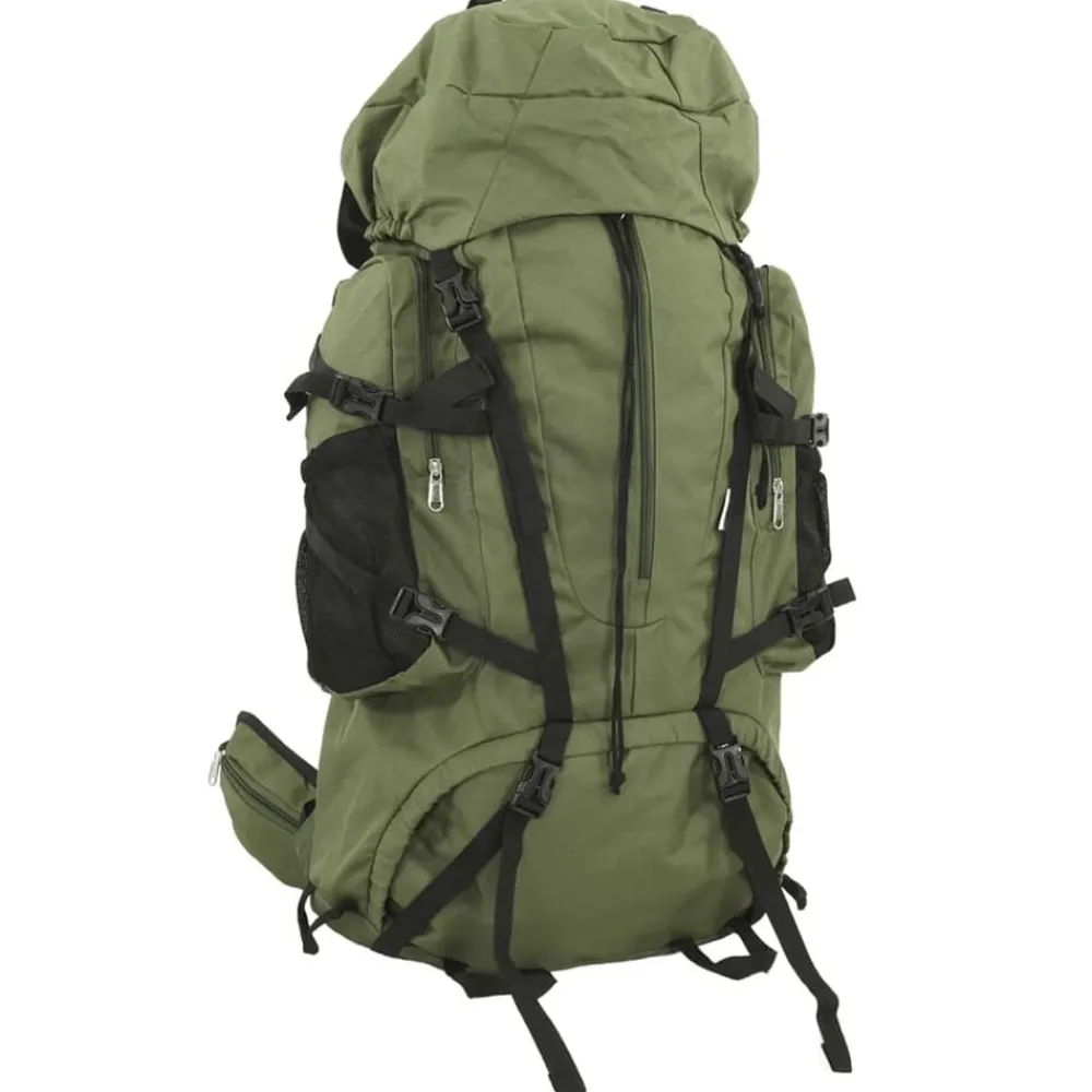 Bagage & Tassen*vidaXL Wandelrugzak 60 L oxford stof leger Groen