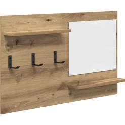 Boekenkasten & Wandplanken*vidaXL Wandgemonteerde kapstok met plank Artisan Eiken 90 x 10 x 50 cm artisanaal eikenkleurig