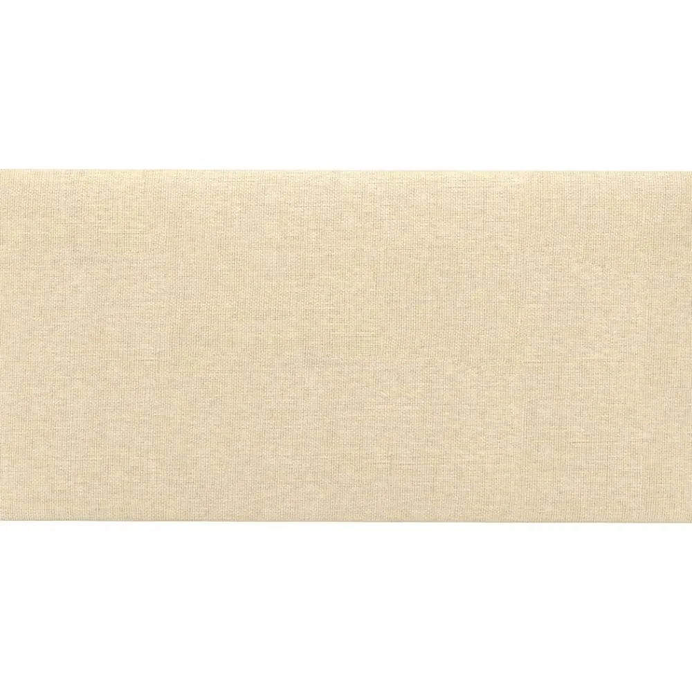 Wandhoofdbord 12 pcs Crème 30 x 15 cm Stof>vidaXL Online