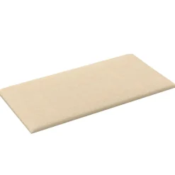 Wandhoofdbord 12 pcs Crème 30 x 15 cm Stof><noscript><img width=