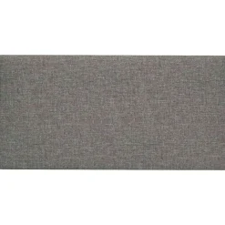 Bouwmaterialen*vidaXL Wandhoofdbord 12 pcs 30 x 15 cm Stof Lichtgrijs