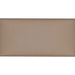 Bouwmaterialen*vidaXL Wandhoofdbord 12 pcs 30 x 15 cm Stof Cappuccino