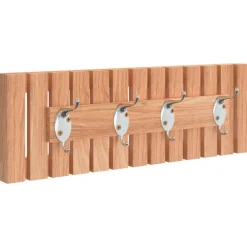 Badkameraccessoires*vidaXL Wandkapstok 42x8,5x14 cm massief walnotenhout
