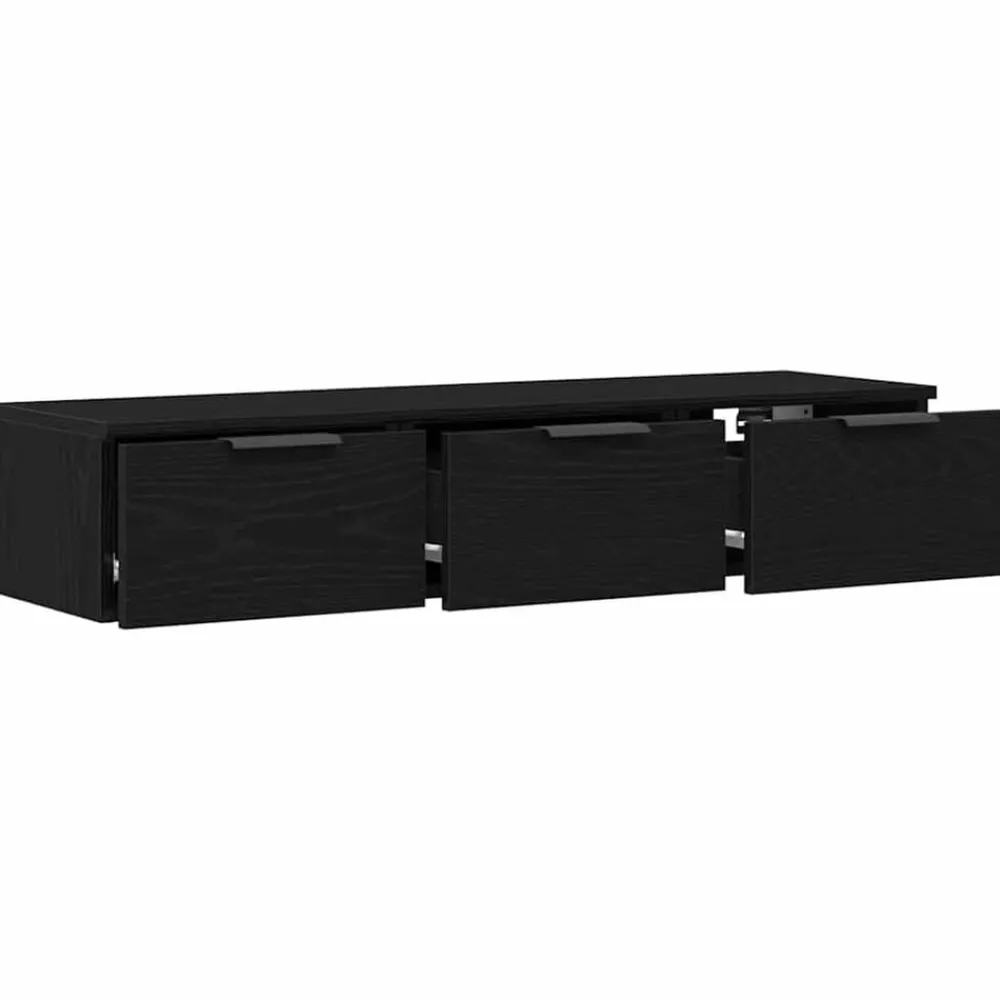Wandkast met lade 102 x 30 x 20 cm Bewerkt hout>vidaXL Discount