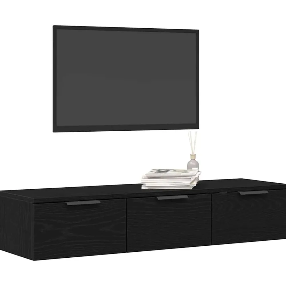 Wandkast met lade 102 x 30 x 20 cm Bewerkt hout>vidaXL Discount