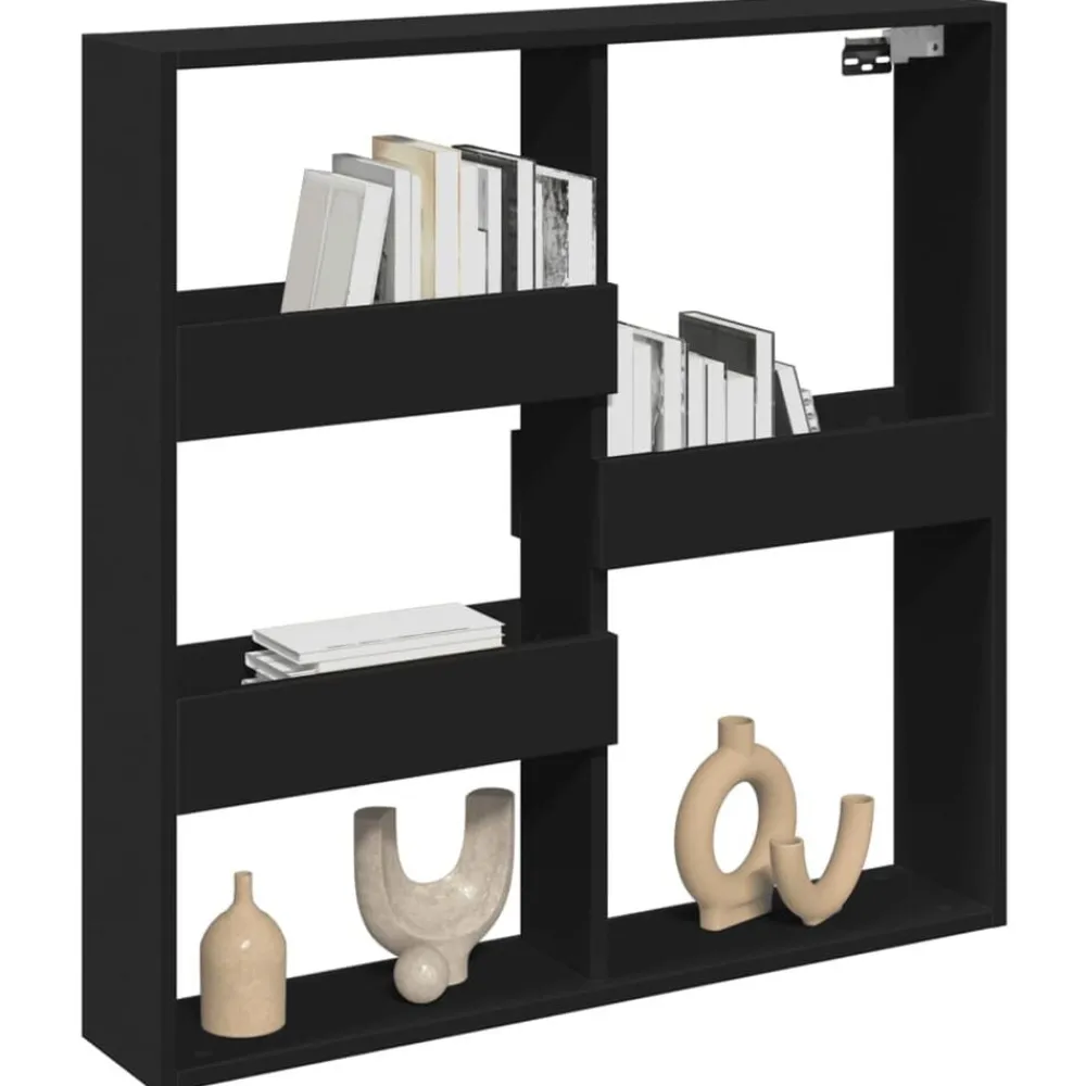 Wandkast 80x15x80 cm bewerkt hout>vidaXL Best