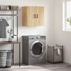 Kasten & Opbergmeubelen*vidaXL Wandkast 60x31x60 cm bewerkt hout kleurig Sonoma eiken
