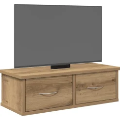 Wandkast 60x26x18,5 cm bewerkt hout artisanaal eikenkleur><noscript><img width=