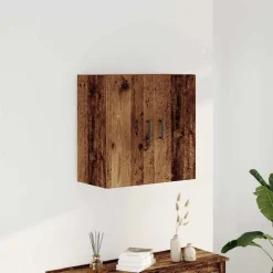 Kasten & Opbergmeubelen*vidaXL Wandkast 60x31x60 cm bewerkt hout kleurig Oud hout