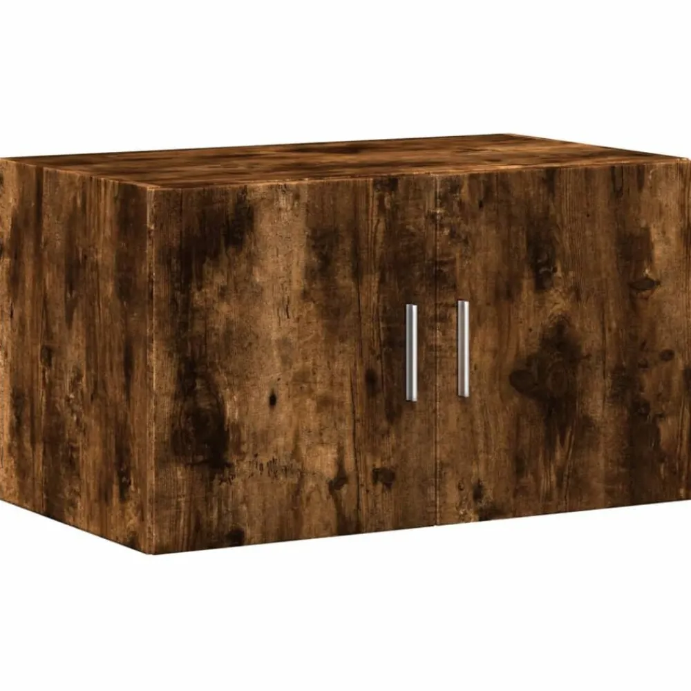 Wandkast 70x42,5x40 cm bewerkt hout kleurig>vidaXL Sale