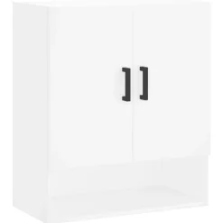 Kasten & Opbergmeubelen*vidaXL Wandkast 60x31x70 cm bewerkt hout Wit