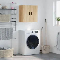 Wandkast 60x31x60 cm bewerkt hout kleurig>vidaXL New