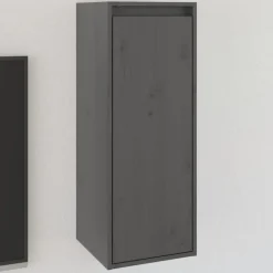 Wandkast 30x30x80 cm massief grenenhout>vidaXL Sale