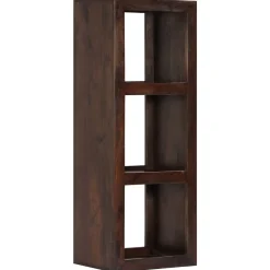Wandkast 40x30x110 cm massief acaciahout>vidaXL Online