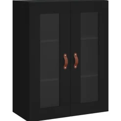 Kasten & Opbergmeubelen*vidaXL Wandkast 69,5x34x90 cm Zwart