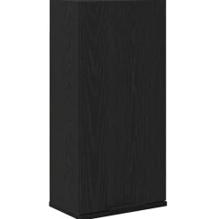 Kasten & Opbergmeubelen*vidaXL Wandkast 32x20x67 cm bewerkt hout Zwart eiken