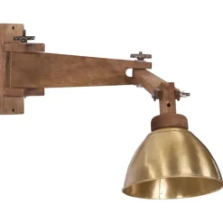 Verlichting*vidaXL Wandlamp 25 W E27 antiek messingkleurig antiekmessing