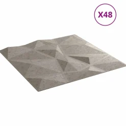 Wandpanelen 48 pcs 50 x 50 cm XPS Schuim>vidaXL Sale