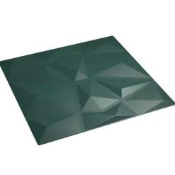 Bouwmaterialen*vidaXL Wandpanelen 24 pcs 50 x 50 cm XPS Schuim Groen