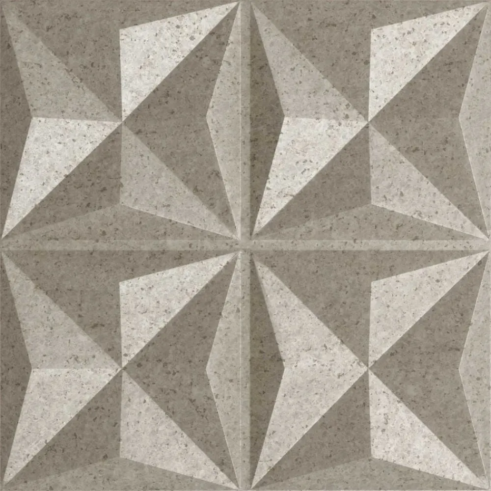 Bouwmaterialen*vidaXL Wandpanelen 24 pcs 50 x 50 cm XPS Schuim Origami beton