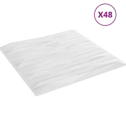 Wandpanelen 48 pcs 50 x 50 cm XPS Schuim>vidaXL Outlet