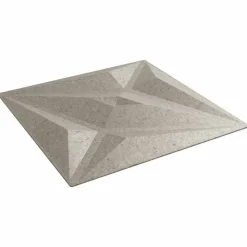 Bouwmaterialen*vidaXL Wandpanelen Ster 12 pcs 50 x 50 cm XPS Schuim Ster beton