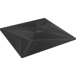 Wandpanelen Ster 48 pcs Zwarte Ster 50 x 50 cm XPS Schuim>vidaXL Online