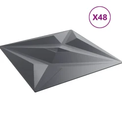 Wandpanelen Ster 48 pcs 50 x 50 cm XPS Schuim>vidaXL Online