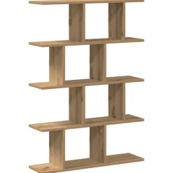 Wandschap kubus 12 vakken bewerkt hout>vidaXL New