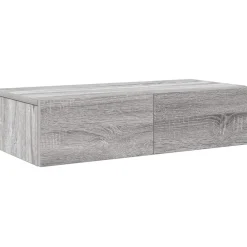 Wandschap met lades 60x26,5x15 cm bewerkt hout>vidaXL Sale