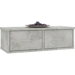Wandschap met lades 60x26x18,5 cm bewerkt hout><noscript><img width=