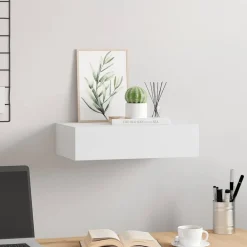 Wandschap met lade 40x23,5x10 cm MDF><noscript><img width=