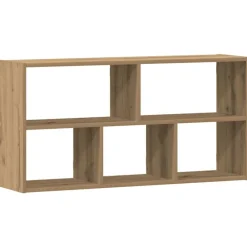 Boekenkasten & Wandplanken*vidaXL Wandschap 100x25x50 cm bewerkt hout artisanaal kleurig Eiken