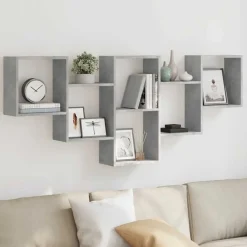 Wandschap 159x18x66 cm bewerkt hout>vidaXL Sale