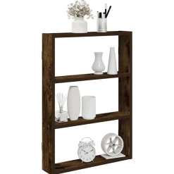 Wandschap 43x9x60 cm bewerkt hout kleurig>vidaXL Sale