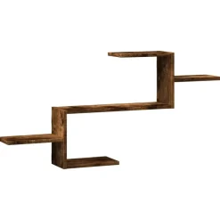 Wandschap 104x15x49 cm bewerkt hout kleurig>vidaXL Best