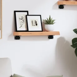 Wandschap 40x10x4 cm behandeld massief eikenhout><noscript><img width=