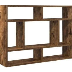 Wandschap 75x16x55 cm bewerkt hout kleurig>vidaXL Clearance