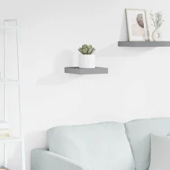 Wandschap zwevend 23x23,5x3,8 cm MDF>vidaXL Outlet