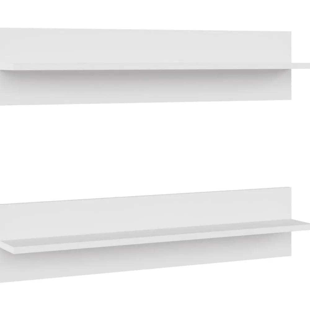 Wandschappen 2 st 80x11,5x18 cm bewerkt hout>vidaXL Online
