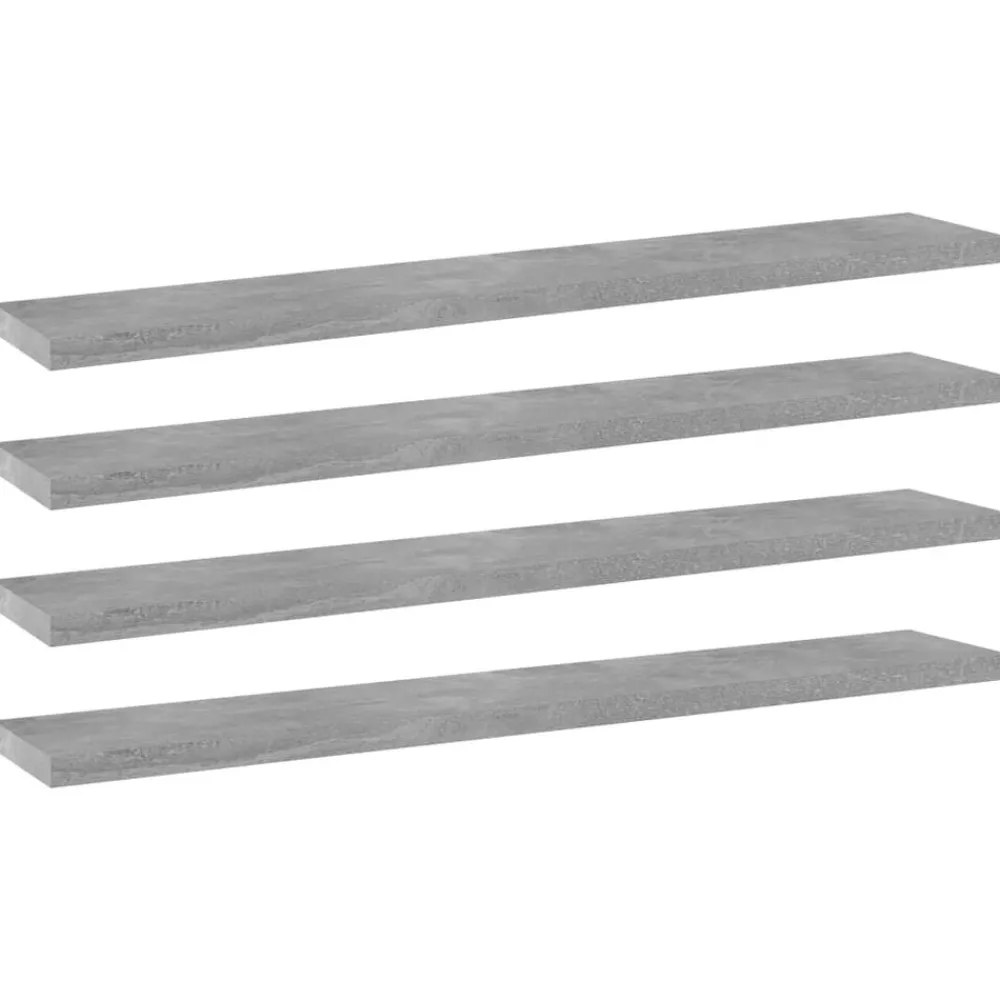 Wandschappen 4 st 60x10x1,5 cm bewerkt hout>vidaXL Sale